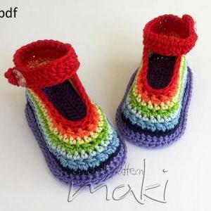 Crochet Pattern - Ladybug Ankle Strap - Permission..