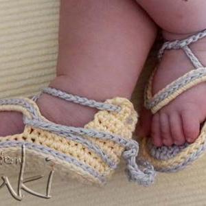 Crochet Baby Flip-flop Crochet Pattern-no..